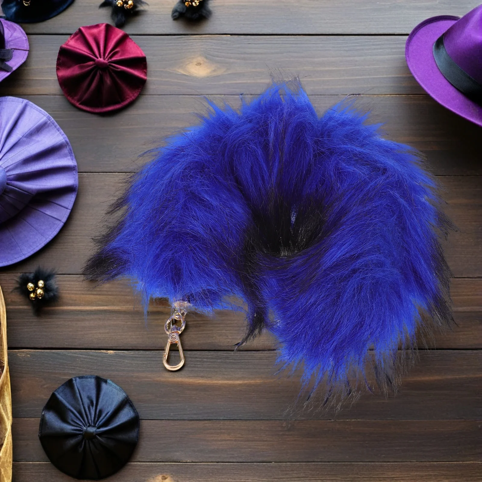 Porte-clés queue de renard léger pour tenue de festival de cosplay Accent - Sac de nouveauté, article de décoration de clé, porte-clés renard