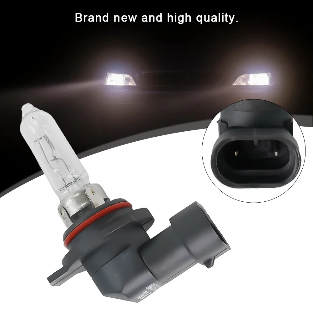 Headlight Car Halogen Bulb Daily 12 V Lighting Lamp Quartz Glass Replacement Yellow White Light 55W 9012LL Hot