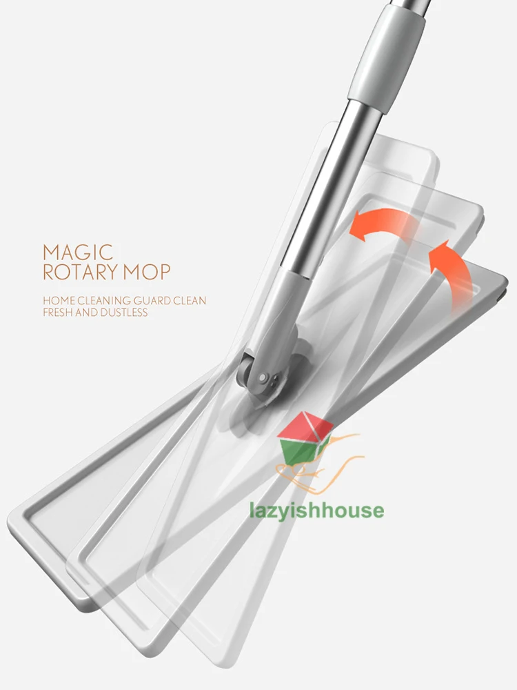 Mop magic Floor Squeeze squeeze mop with bucket flat bucket rotating mop for wash floor house home cleaning cleaner easy 2023new