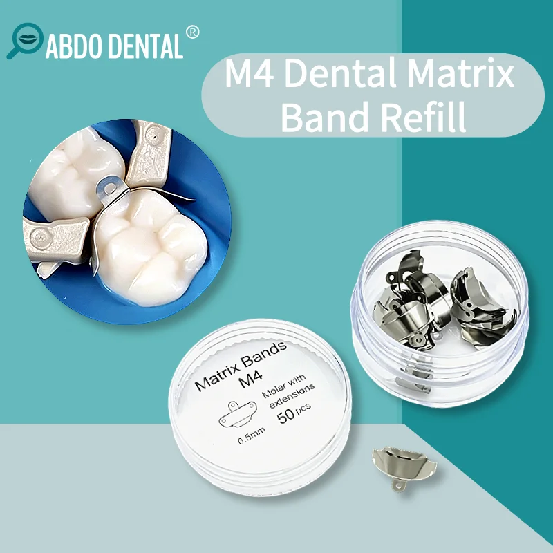 

Stainless Steel Sectional Matrix Clamps M4 Dental Matrix Bands Matrix Band Placement Pliers Restoration Tools