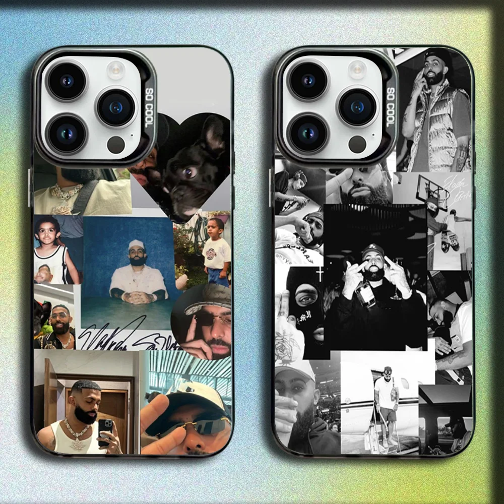 

Eladio C-Carrion Sauce Boyz Phone Case For iPhone 16,15,14,13,12,11,Mini,Pro,SE,MAX Gray Matte Silicone Black Cover