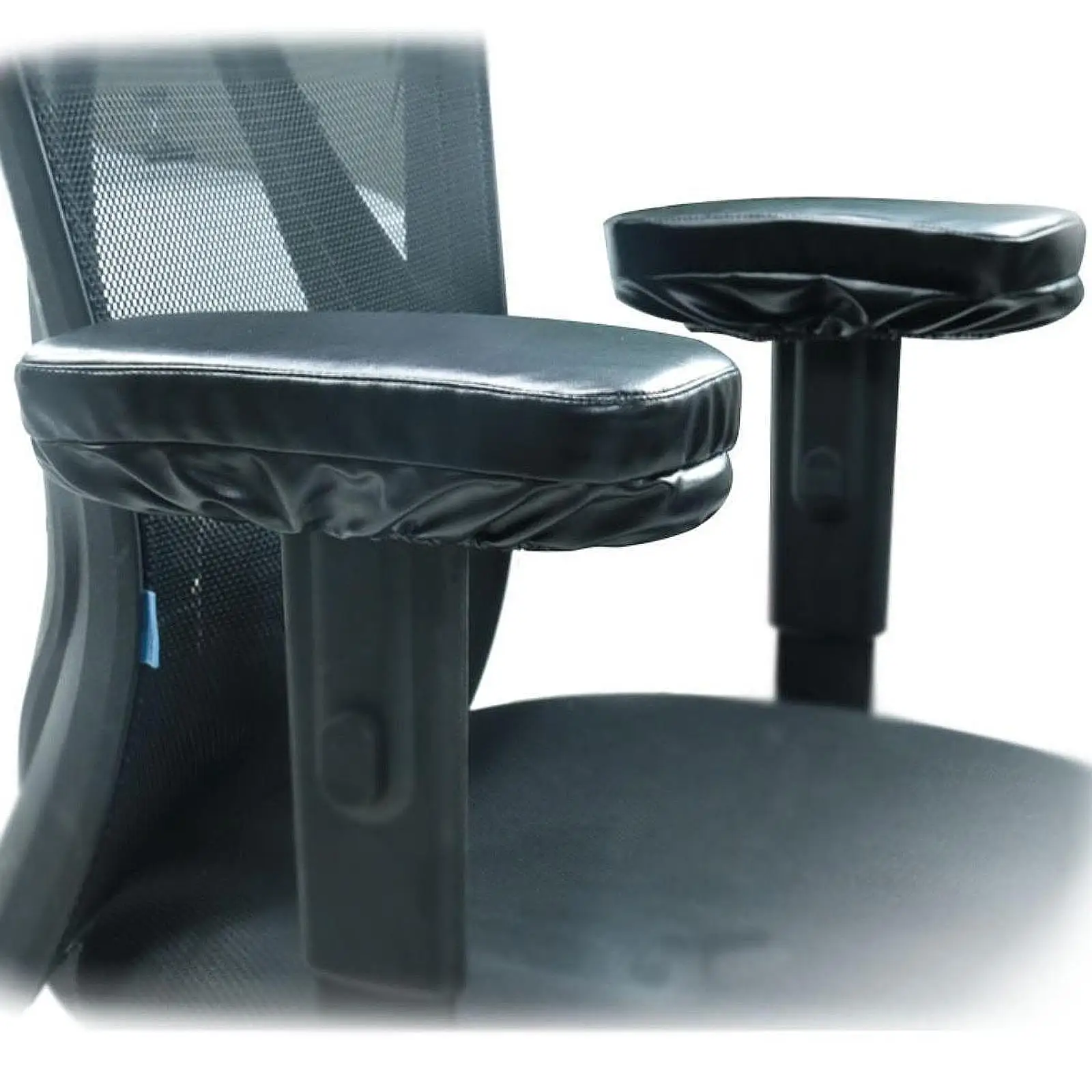 2 Pieces Office Chair Replacement Arm Rest Soft with Mounting Hole Universal