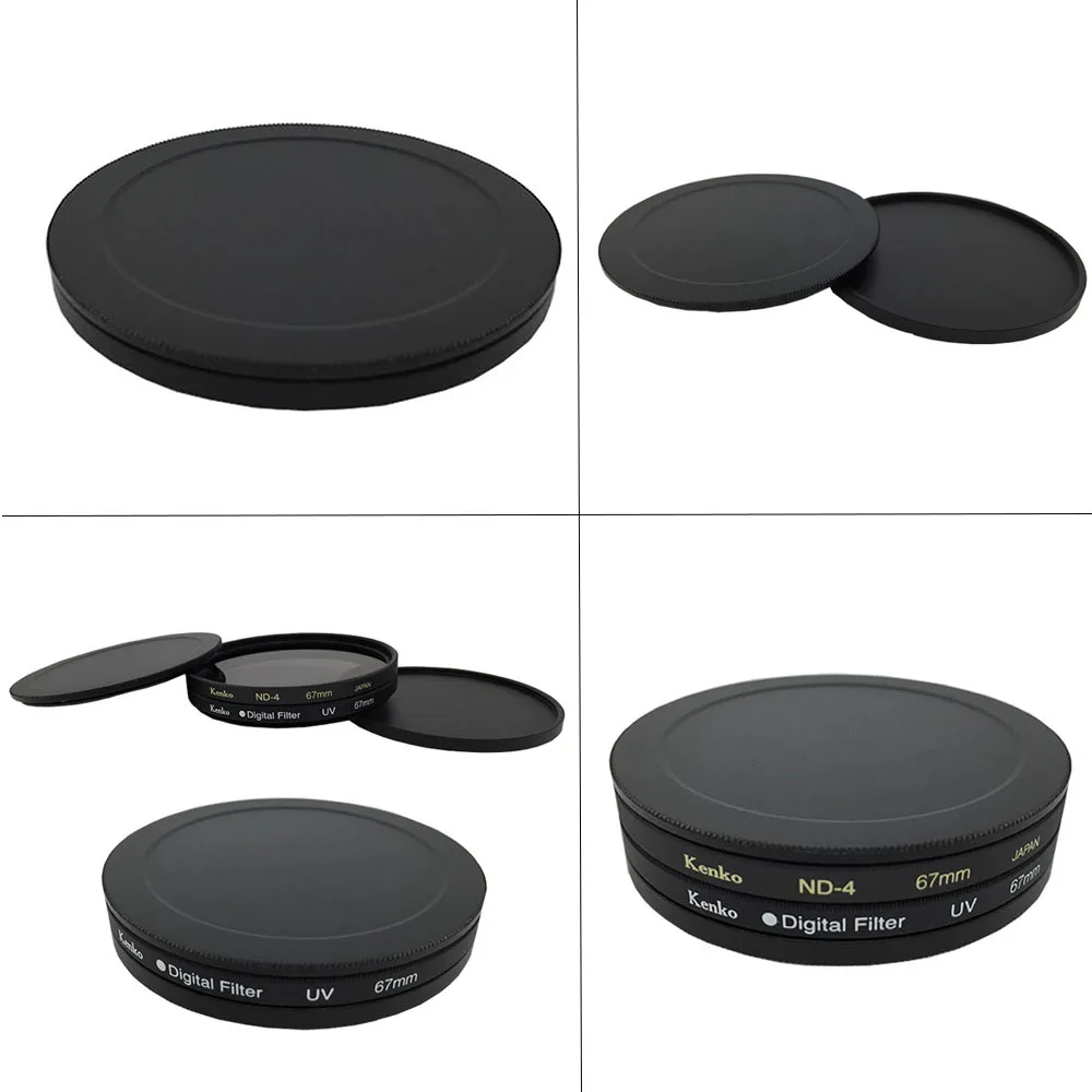 72mm Metal Lens Filter Case Storage Box Cap Protector for MC-UV CPL ND2 6 8 Sony Pentax Olympus Canon EOS Fujifilm Nikon D7500