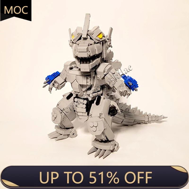 

1570 PCS MOC Famous Movie Mini Mechanical Universe Monster Model DIY Building Bricks Creative Educational Toy Kids Festival Gift