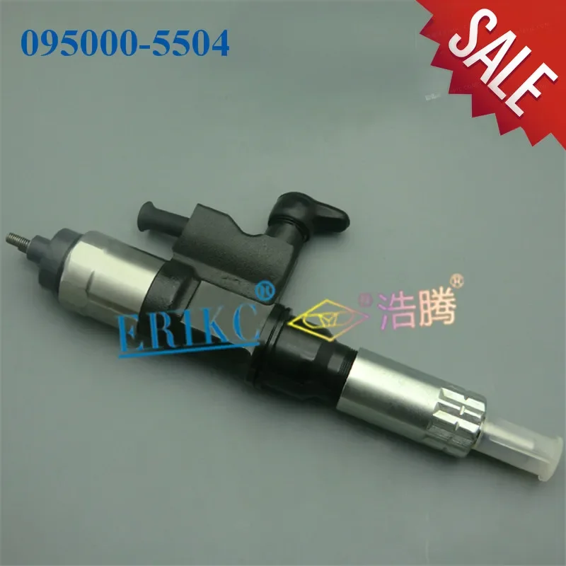 

Injector 095000-5504 Auto Engine System Fuel Injector Nozzle 0950005504 High Pressure 8973060717 CR Diesel for ISUZU 4HJ1