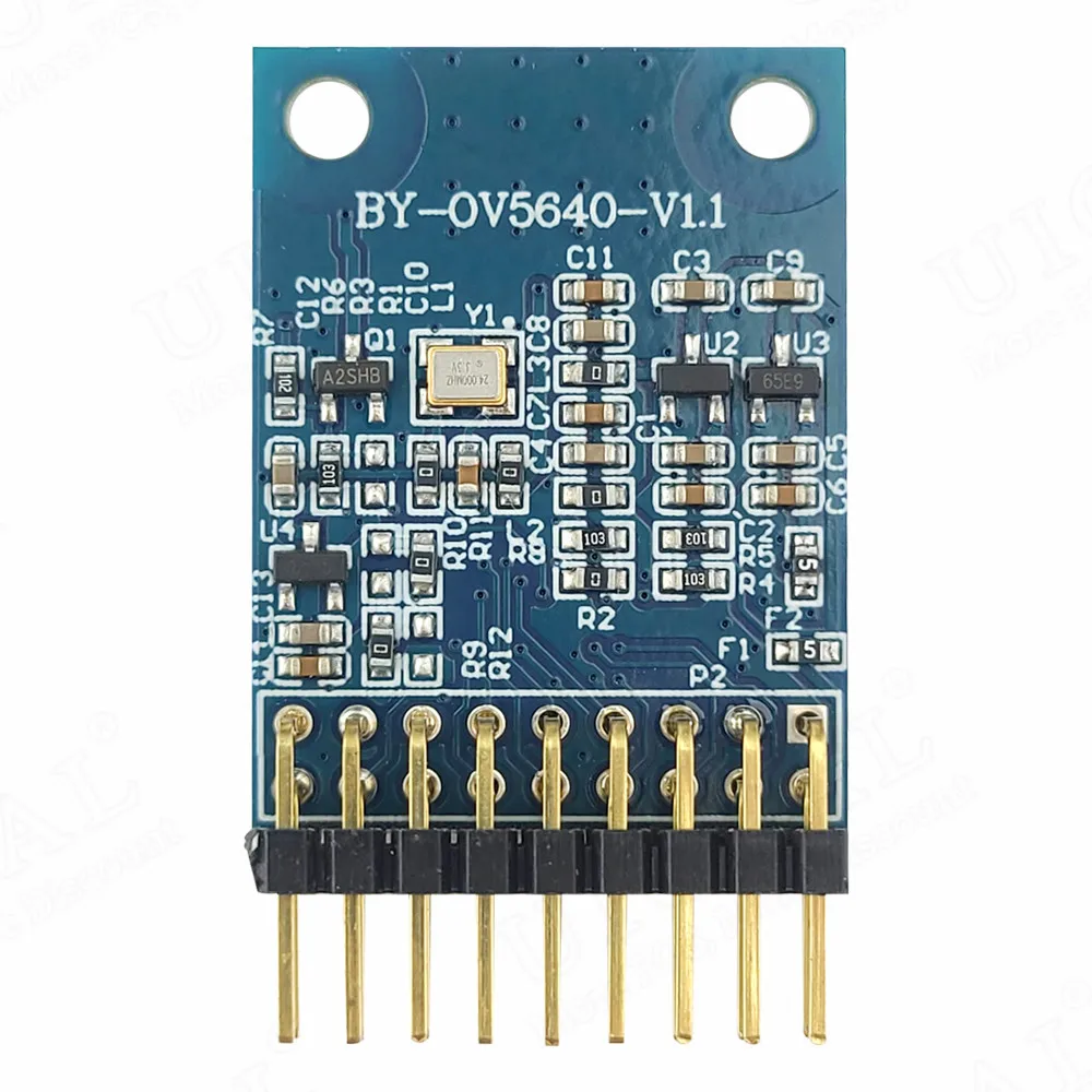 OV5640 Camera Module Adapter Board with 8-Bit SCCB IIC Port 18PIN RGB YUV JPEG Double Flash Light Control Development Board