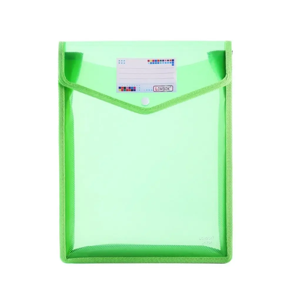 Organiseur Vertical Triple Acrimet - Trieur Fichiers 3 Compartiments, Plastique Robuste Vert Transparent