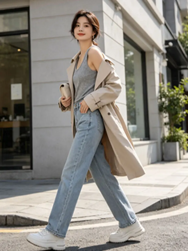 2026 summer new solid color spicy girl slim fit hanging vest commuting home style