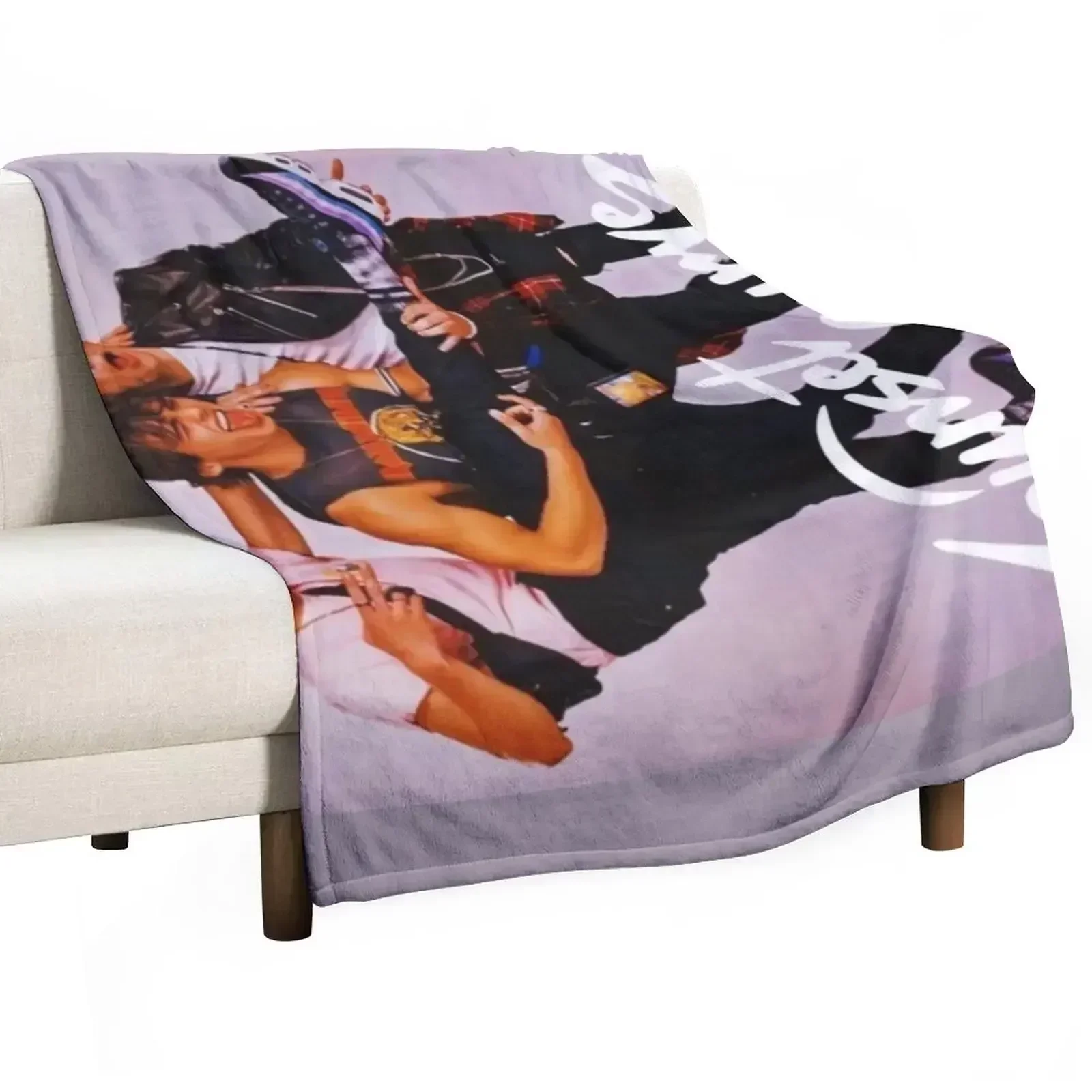 

Sunset Curveband poster Throw Blanket Bed linens Blankets For Bed Sofa Quilt Soft Plush Plaid Blankets