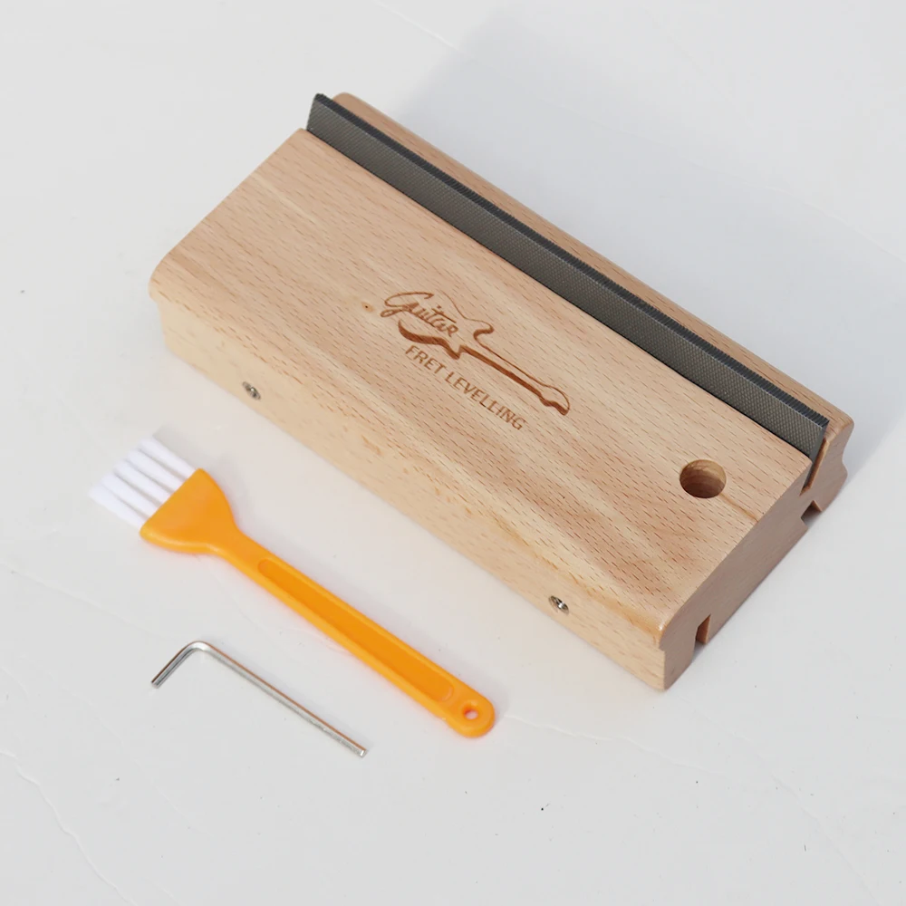 

2026 New Guitar Pitch End Bevel File 3/23/35 Degree 3-in-1 Guitar Bass End Dress Crowned End Bevel File Piano Tool Forming
