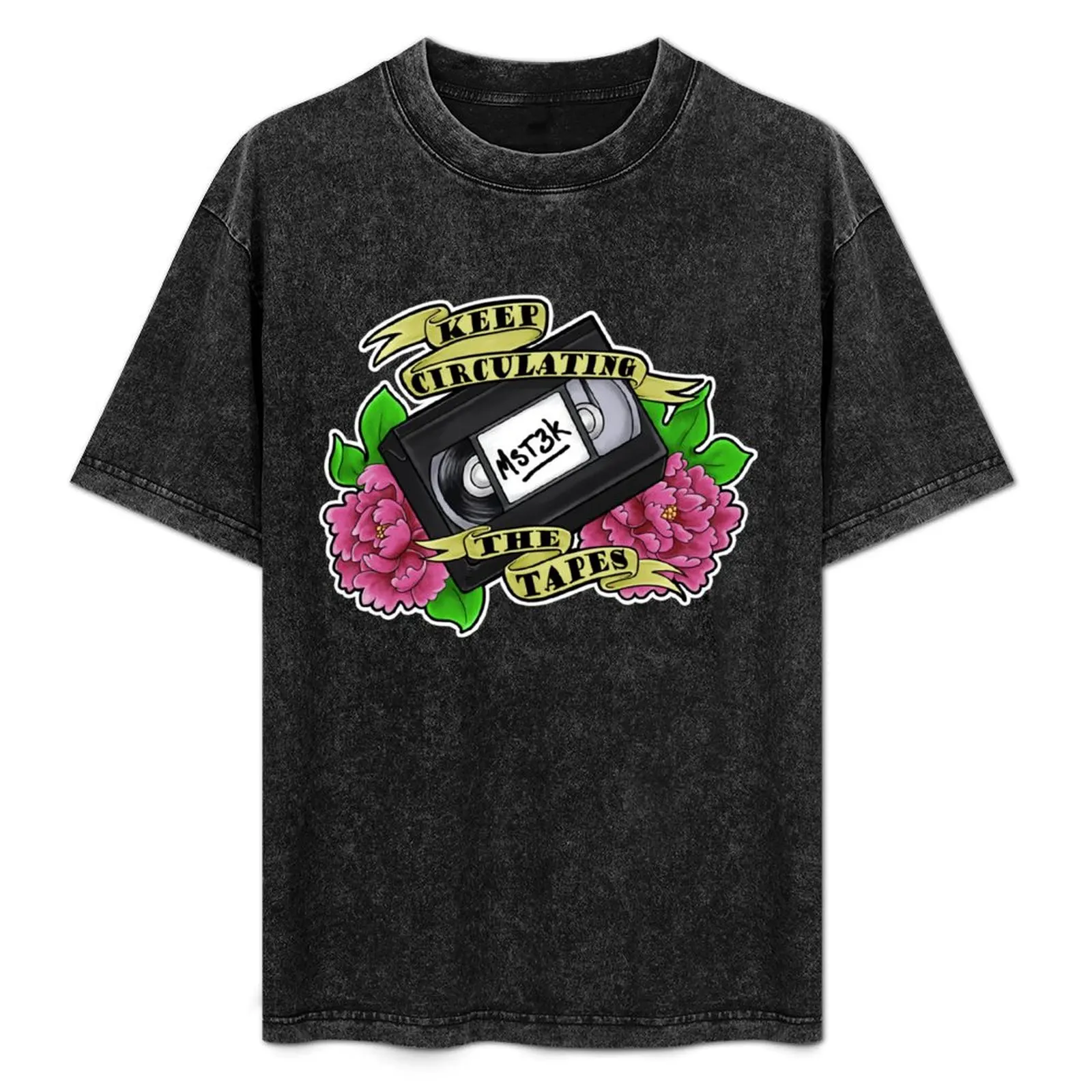 Keep Circulating the Tapes T-Shirt Daily Work Short Sleeve Top