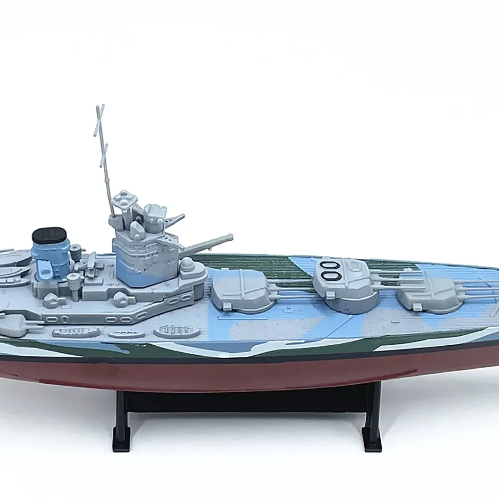 1: 1000 Scale Royal Navy battleship Alloy Warship World  Decorative Model Toys Gift Collectible Gift