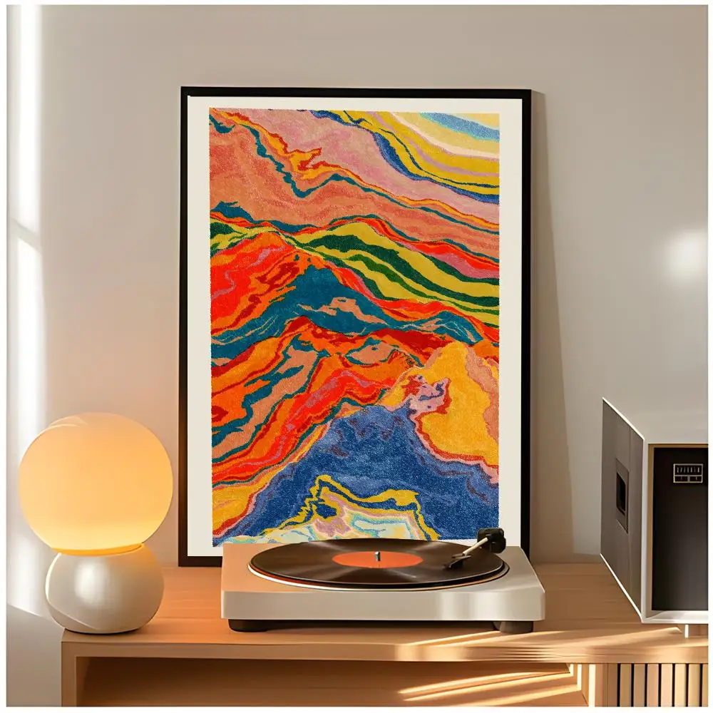 Aesthetic Artwork Meridian Poster Premium Wall Decor Modern Home Poster Unframed