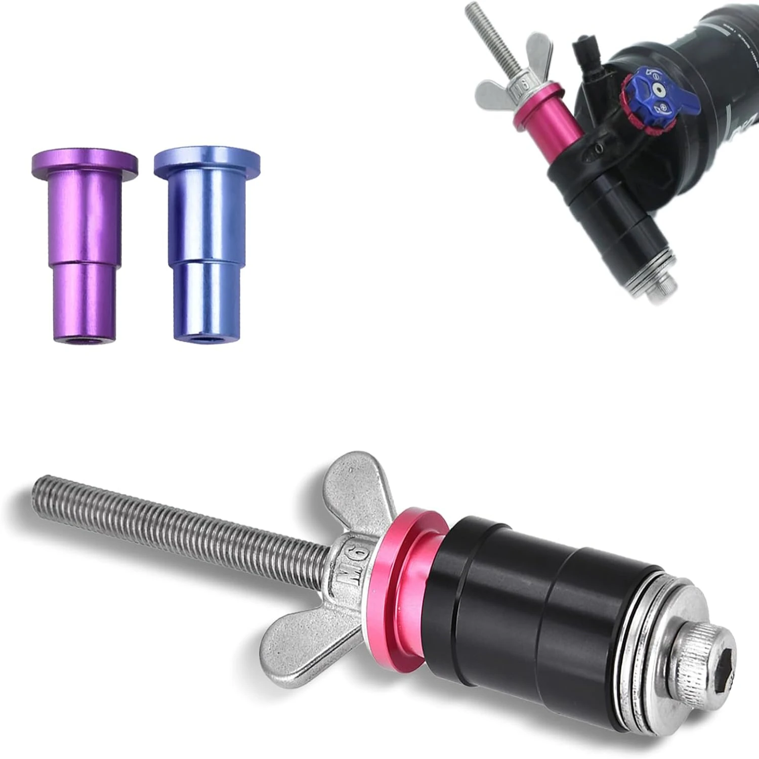 

cient and Reliable Rear Shock Eyelet Bushing Removal Kit for Rockshox, x-Fusion, and CCDB Repairs - Professional Grade Tool for