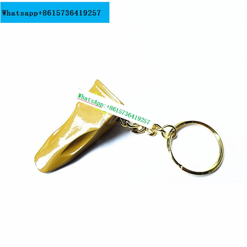 

Excavator alloy bucket tooth keychain creative keychain bucket tooth boutique pendant decoration hanging buckle