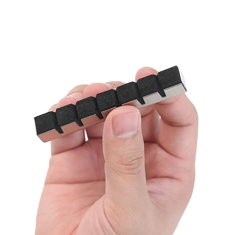 Tłumik Dźwięku do Gitary Basowej, Gitary Akustycznej, Ukulele - Akcesoria do Tłumienia Strun Instrumentów dla Lepszej Główki