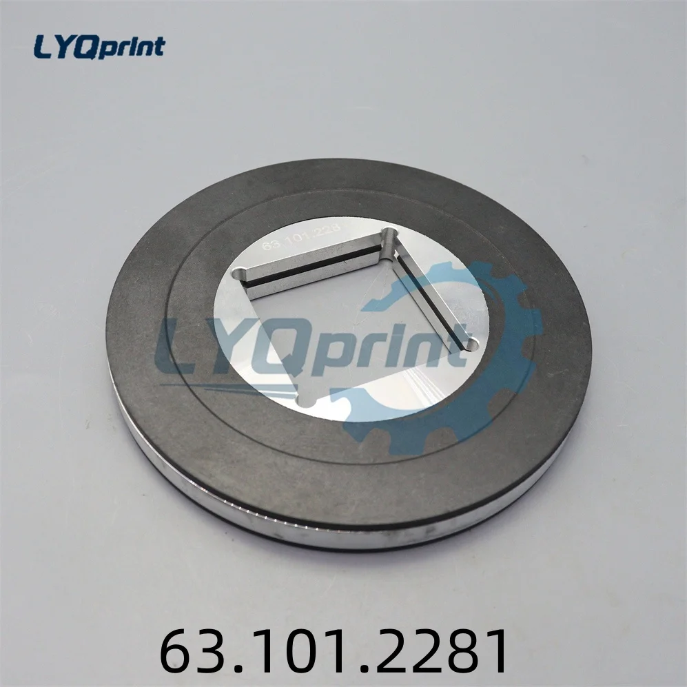 

Best Quality 140*52*52MM 63.101.2281 Aluminum Core Motor Brake Disc Pads For Heidelberg SM74 PM74