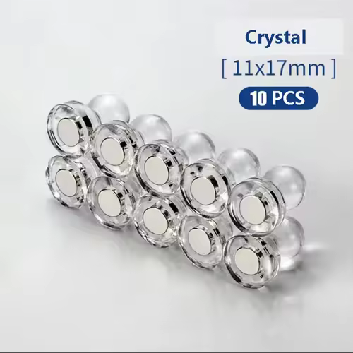 Strong Neodymium Noticeboard Pin Magnets Fridge DIY Whiteboard Uses in Office Advertising Education and Other Pur 10pcs - Image 11