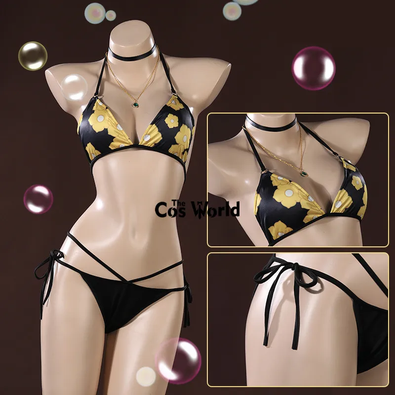 Sono Bisque Doll Wa Koi Wo Suru Wakana Gojo Kitagawa Marin Bikini Swimsuit Swimwear Anime Cosplay Costumes image 3