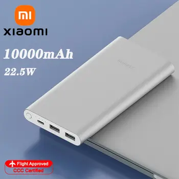 Powerbanka Xiaomi 10000mAh 22,5W, 3 porty, rychlé nabíjení USB-C, hliníková slitina, podpora režimu nízkého proudu, pro iPhone 16 15 14 13 10 nejlepší prodej Powerbanka Miniso 10000 mAh - №8