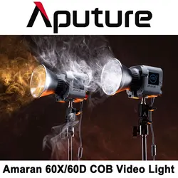 Aputure Amaran COB S series 60D 5500K 60X Bi-Color 2700K-6500K Video Light LED Photography Studio Lighting For Video Photo Light