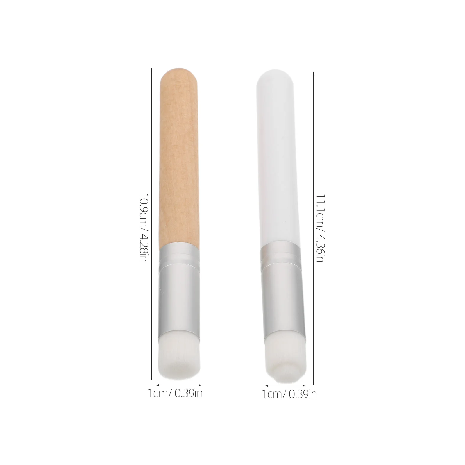 2 pçs escova de limpeza de poros faciais ultrafinos cerdas macias nariz purificador ferramenta para limpeza profunda pele sensível manual rosto