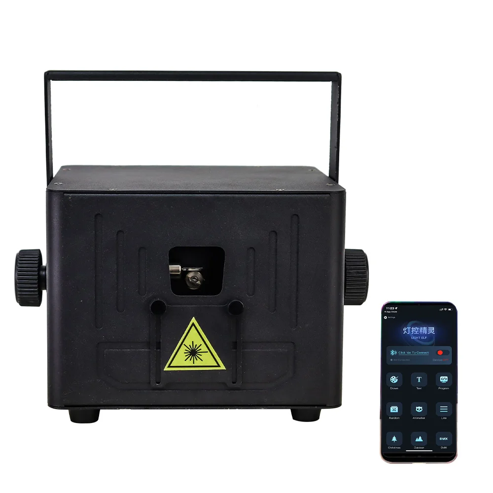 

Bluetooth 5W управление через приложение RGB лазерный свет ILDA для Dj Disco домашняя вечеринка свадебный концерт клуб анимация проектор сценическое освещение