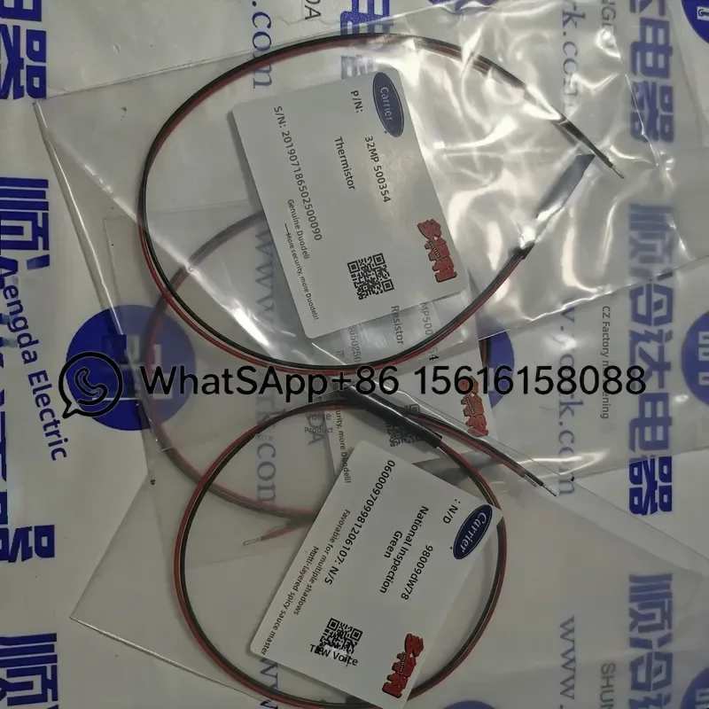Genuine Carrier Air Conditioner Repair Part Thermistor 32MP500354 HVAC Sensor Replacement Component for AC Unit Maintenance