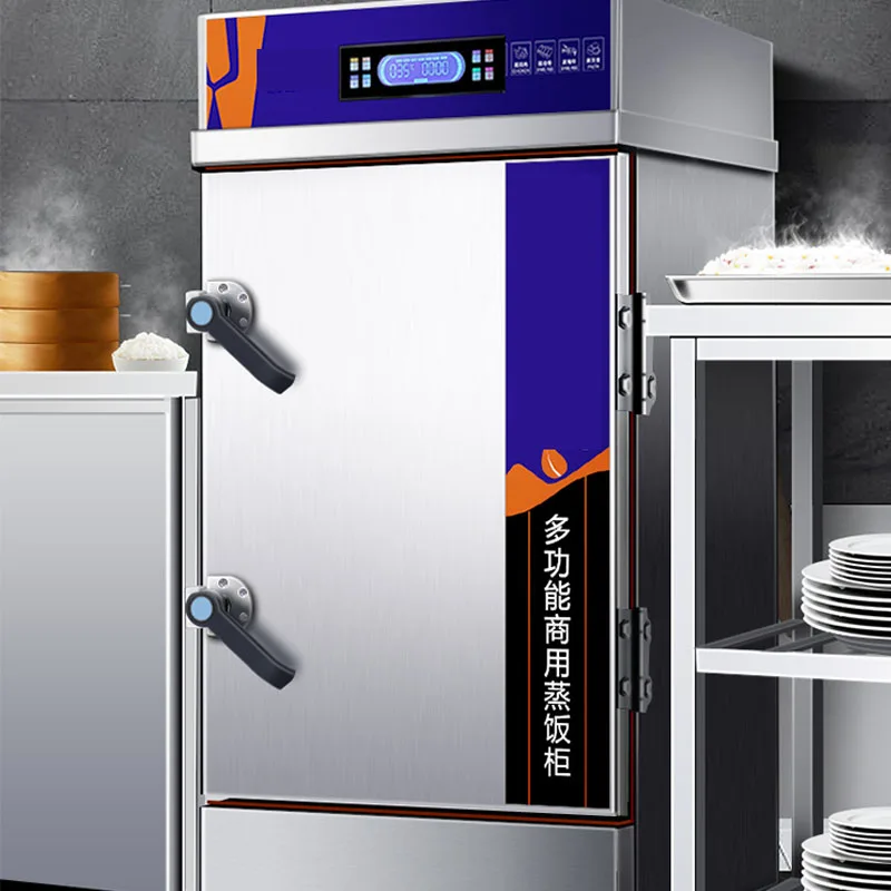 Rice Steamer Steaming Cabinet 4 Trays 6 Trays 8 Fully Automatic Rice Steaming Box 12 Trays Commercial Electric / Gas Steamer