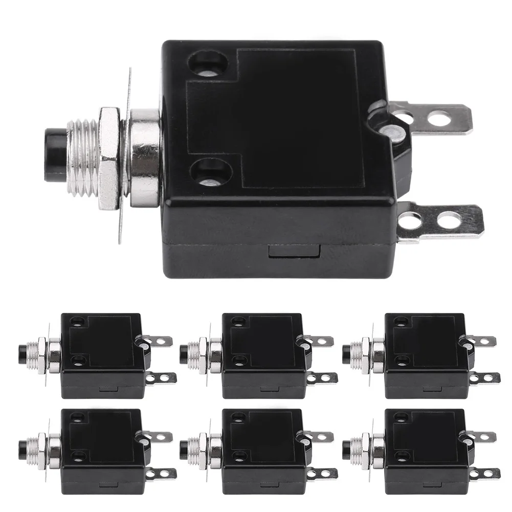 Reset Thermal  Manual Reset Circuit Breaker Manual Reset Thermal  Circuit Breaker Over Current Overload Protector