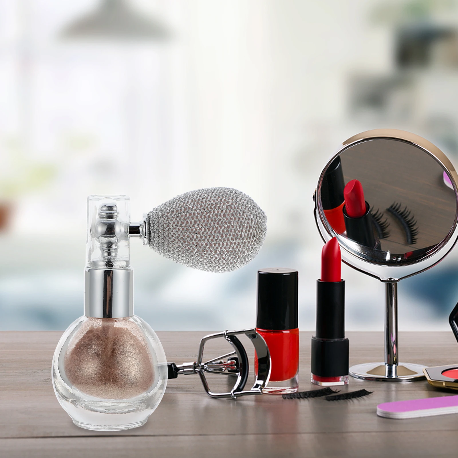 

Automatic Glitter Spray Travel Bottles for Hair Sparkly Plastic Spraying Highlighter