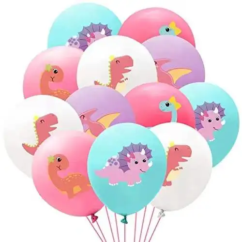10/30 stücke Dinosaurier Latex Ballon Party Dekorationen Bunte Dinosaurier Party Luftballons für Kinder Geburtstag Partei Liefert Geschenk Spielzeug – Detail 2