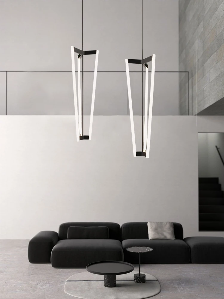 2025 New Italy Modern Minimalist Design Pendant Light Textured Lustre Home-applicant Elegant Led Dimmable Lamp For Living Room