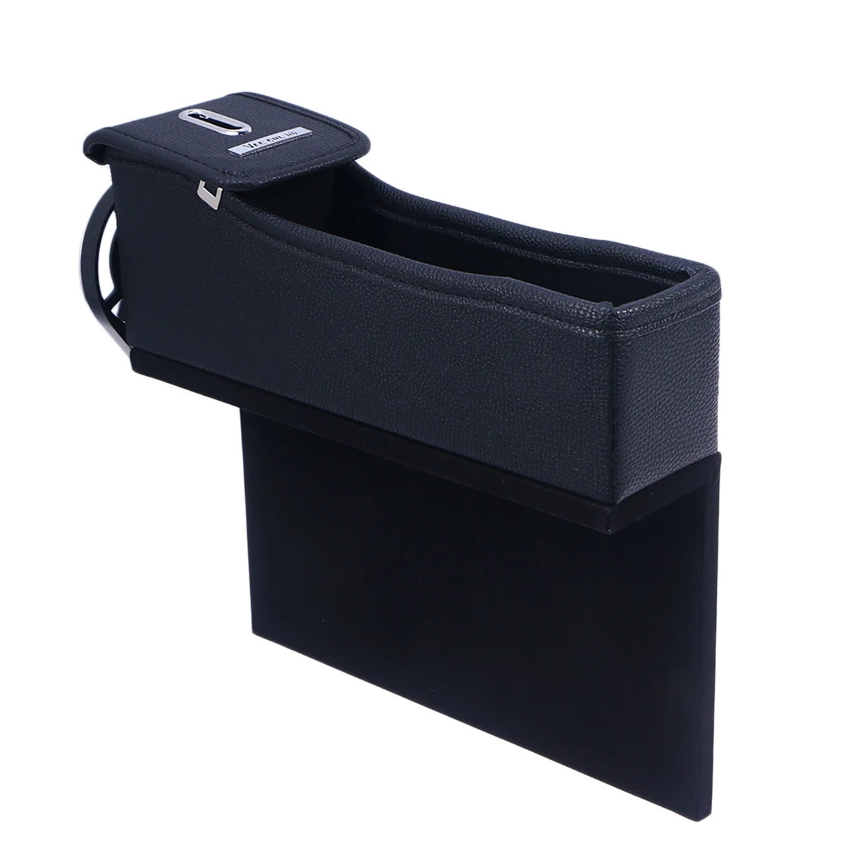 

Seat Black Durable Holder Cup Organizer Compartment Fit Car Storage Box Cars Seat Case Match Interior