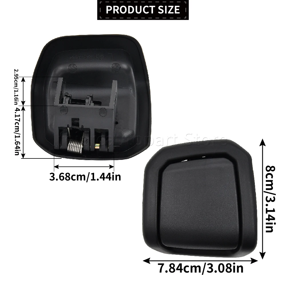 1823721 1823722 Front Left Right Seat Back Latch Handle Knob Black For Ford Fiesta Transit Connect Tourneo Connect Car Accessory