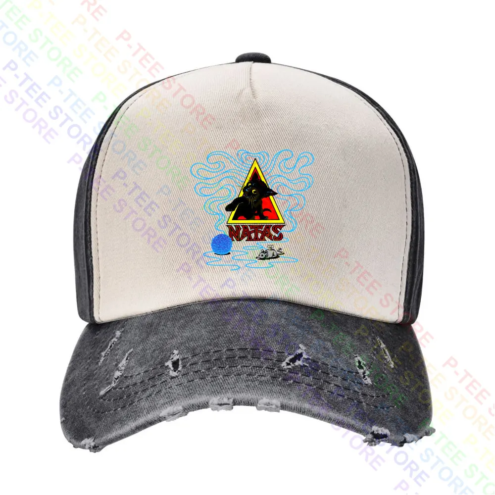 Santa Monica Airlines Sma Natas Kaupas Kitten Baseball Cap Snapback Caps Knitted Bucket Hat