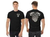 Kickstart My Heart Shovelhead Men's Motorcycle T-Shirt Heart and Soul Cotton Funny Short Sleeve GS1200 top