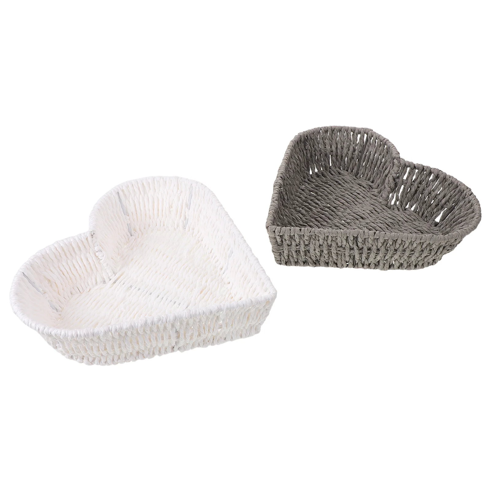 

Heart Shape Fruit Basket Kitchen Storage Container Decorative Organizer Fruit Bowl Multipurpose Home Table Display Gift Basket