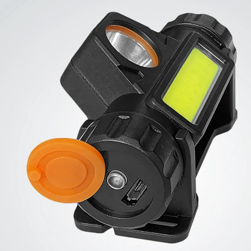 Magnet Camping Light LED Head Light Outdoor Fishing Light USB Rechargeable Head Light Strong Flashlight