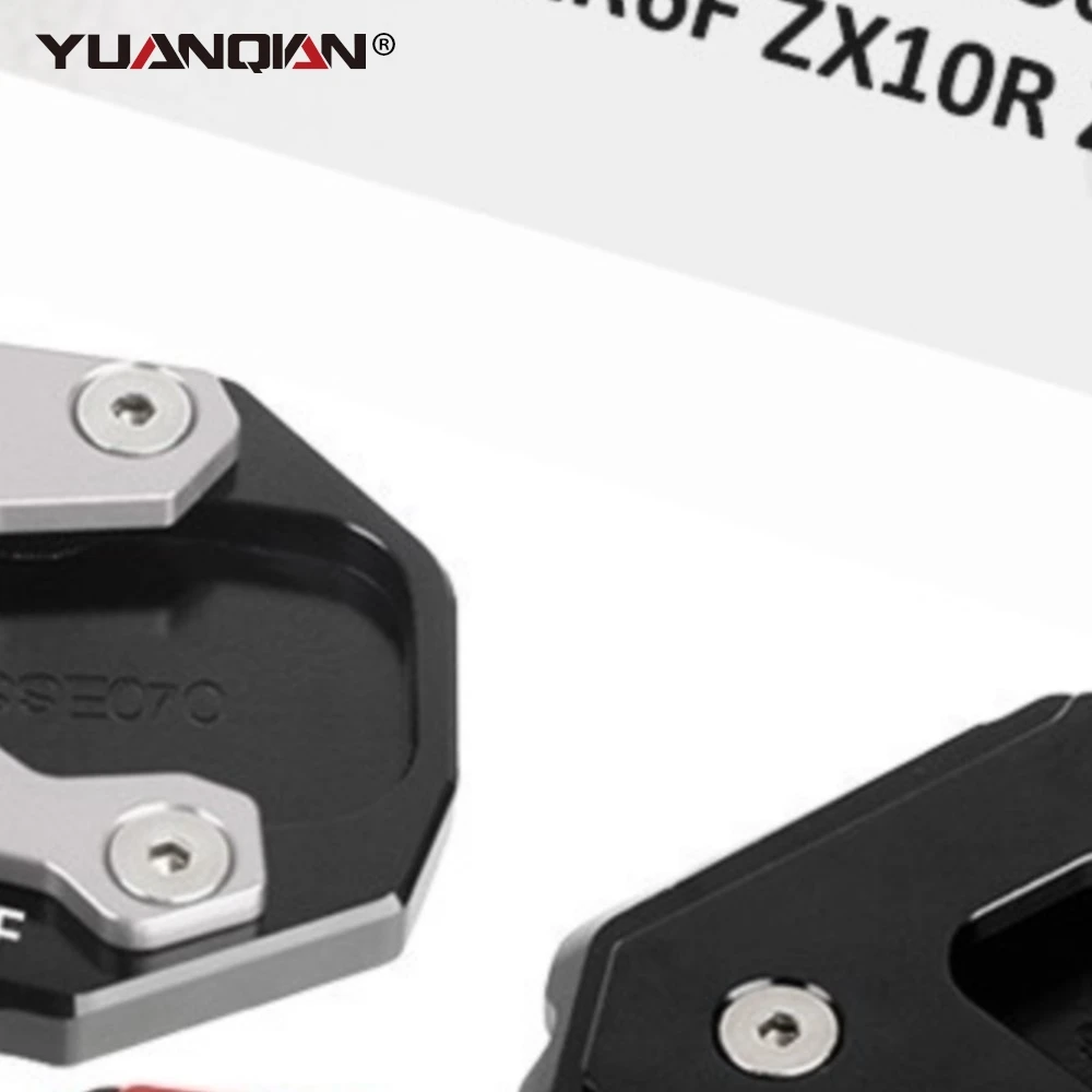 

FOR HONDA CB500F CB650R CB500X CBR500R Motorcycle CNC Kickstand Foot Side Stand Extension Pad Support Plate Enlarge Stand