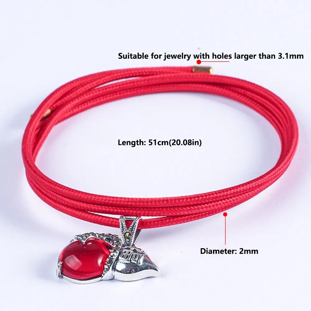 Mehrfarbiges Magnetseil, verstellbar, 40 cm / 51 cm Länge, DIY-Schmuckkordel, automatisches magnetisches, schlankes Design, Armband mit Magnetverbindung. – Detail 1