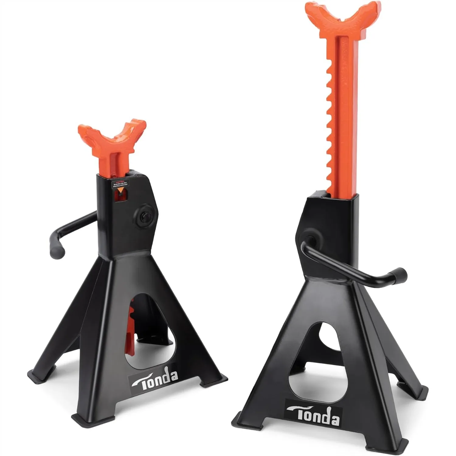 

3 Ton Jack Stands, Extra Tall Heavy Duty Car Jack Stand with 13.39-21.06 inch Adjustable Height for SUV MPV UTV/ATV