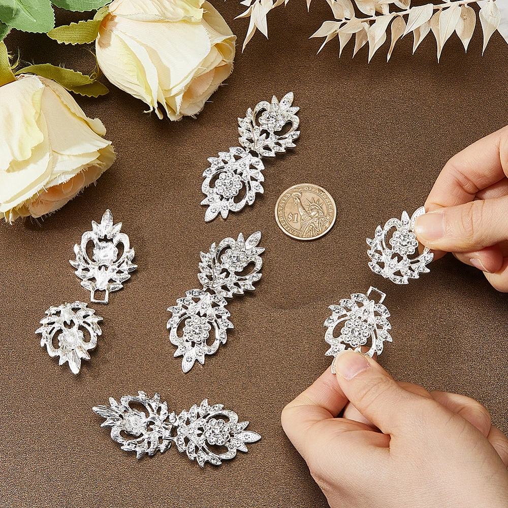 5 Paar Strass-Umhangverschlüss – Sew On Rhinestone Bewertung und Preis