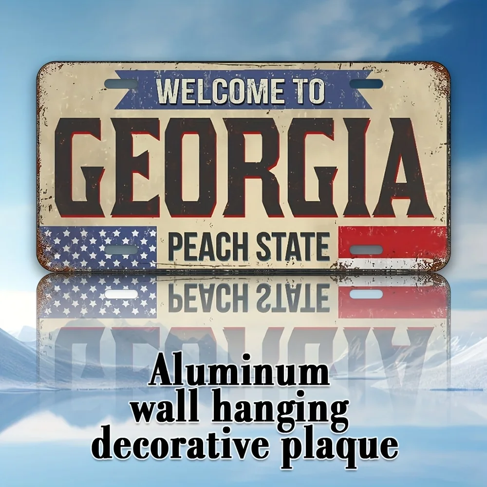 2D Flat - Welcome to Georgia - Peach State