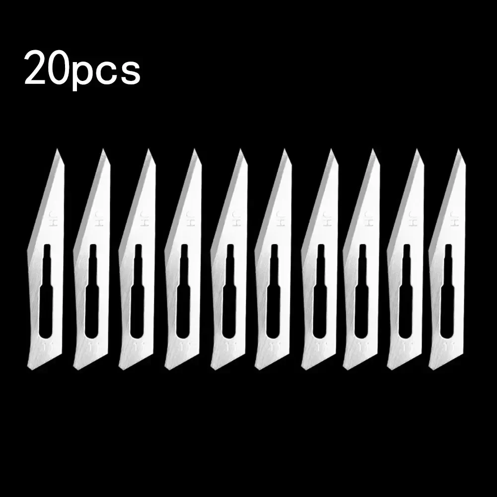 スケープロブレード10-24 #,ステンレス鋼,彫刻,彫刻,良い彫刻,ナイフの交換用ブレード,20個