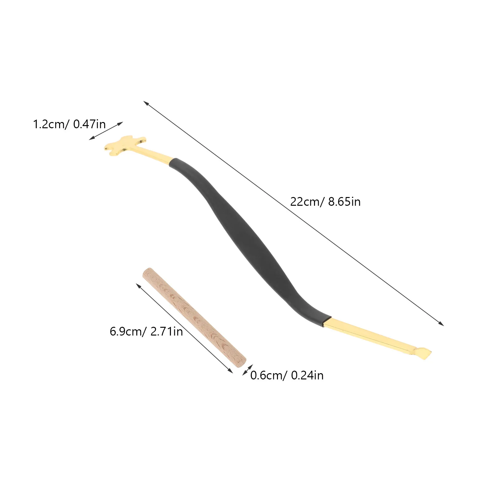 2Pcs Violin Sound Post Tool Set for Violin Cello Repair Installation Music Instrument Maintenance