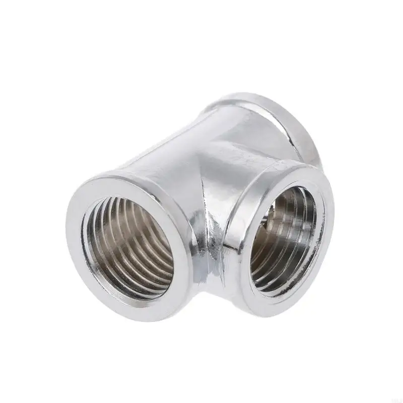 A9LF T- 모양 G1/4 "스레드 3 방향 내부 치아 커넥터 컴퓨터 워터 냉각 피팅