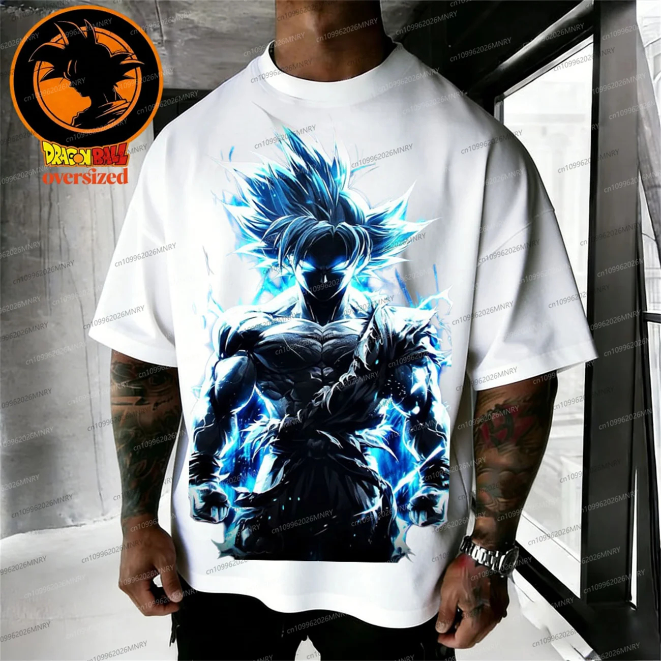 

Мужская футболка из чистого хлопка в стиле ретро с принтом Dragon Ball Wukong, летние мужские рубашки, повседневная рубашка большого размера, унисекс, костюм для родителей и детей