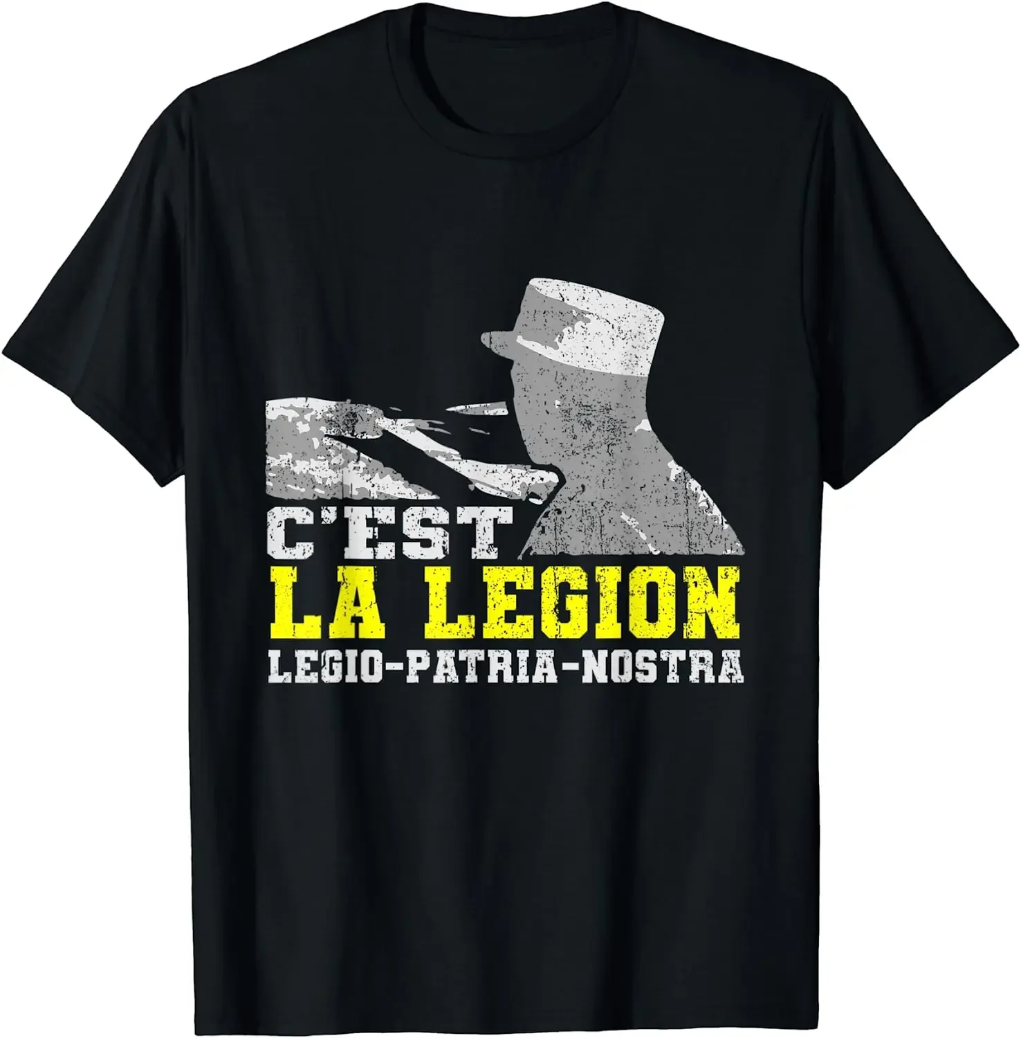 France Army Légion Etrangere Troupe T-Shirt Short Sleeve Casual Cotton O-Neck Summer Men T-Shirt