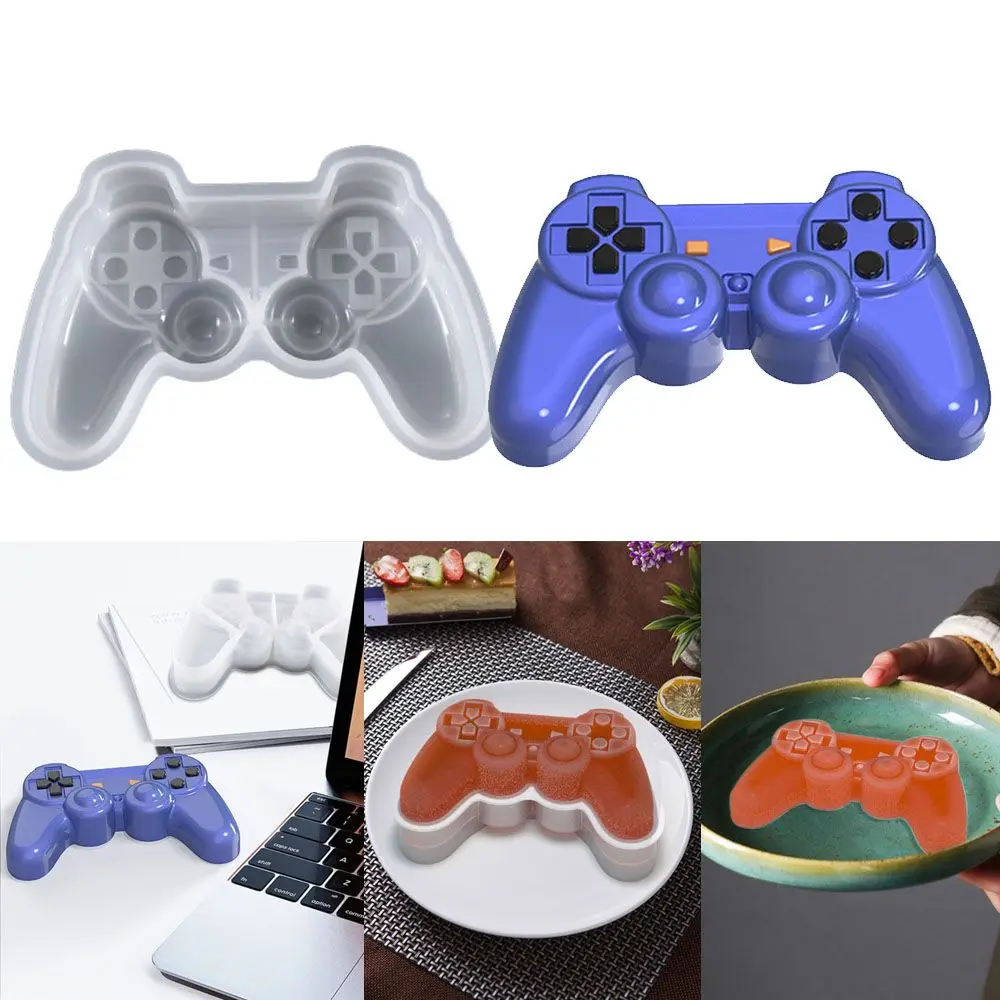 

Handmade Wedding Supplies Epoxy Resin Art Decoration Game Fun Silicone Mold Cake Mold Game Controller PS4 Controller